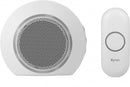Byron DBY-23522 Draadloze Deurbelset Grijs/Wit