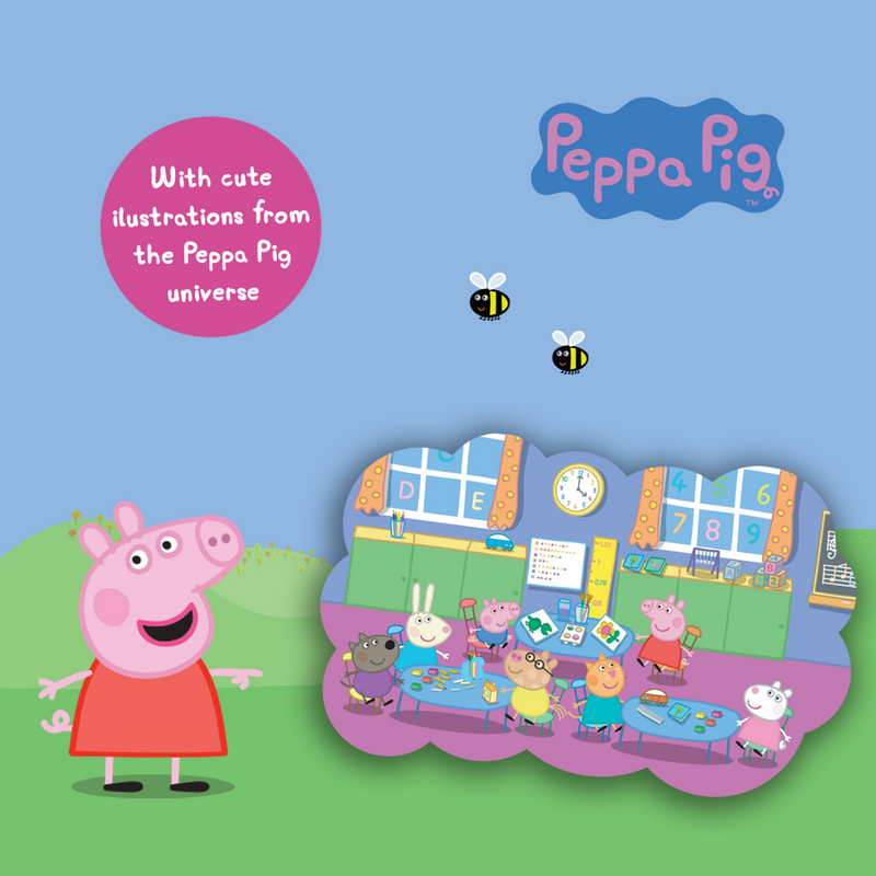 Peppa Pig Deco Puzzel - In Mooi Kartonnen Verpakking