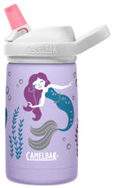 drinkbeker Eddy+ Mermaid junior 350 ml RVS paars/wit