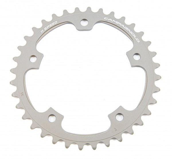 kettingblad (Super) Record 36T 11S 110 mm zilver