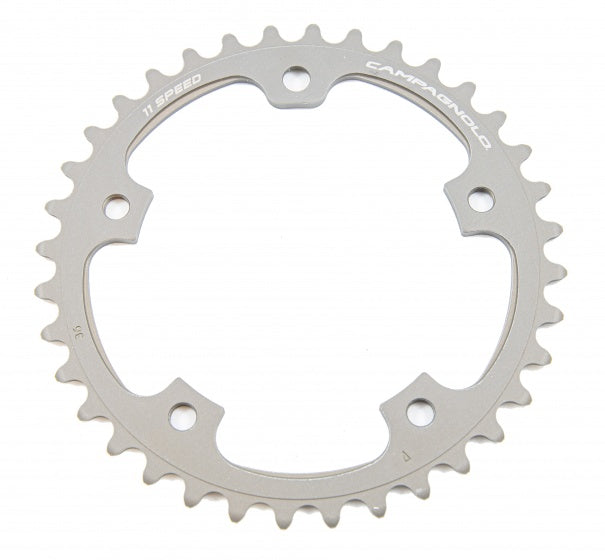 kettingblad (Super) Record 36T 11S 110 mm zilver