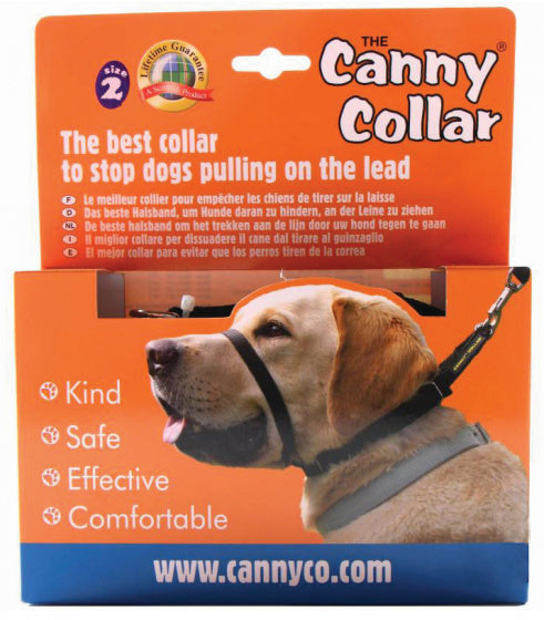 CANNY COLLAR ZWART NR 2 28-33 CM