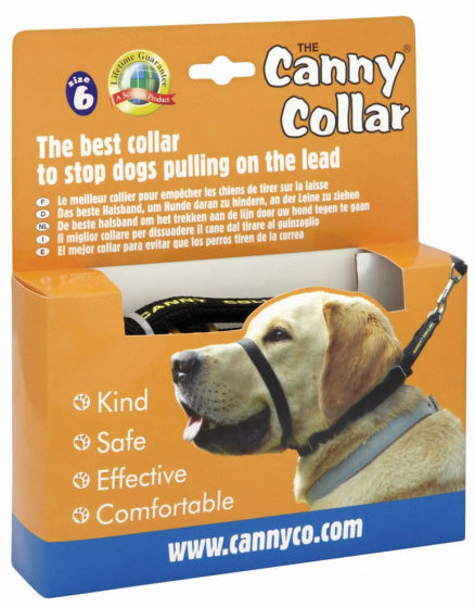 CANNY COLLAR ZWART NR 6 48-53 CM