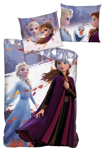 dekbedovertrek Frozen-2 140 x 200 cm microfiber