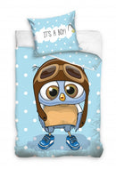 Dekbedovertrek It's a boy 140 x 200 cm