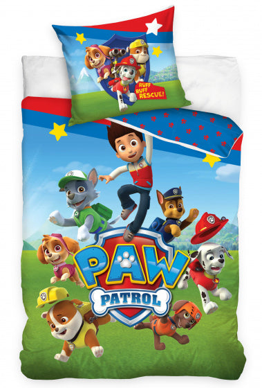 dekbedovertrek Paw Patrol junior 140 x 200 cm/90 cm