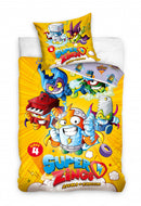 dekbedovertrek Super Zings 140 x 200 cm geel