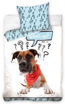 dekbedovertrek What's up junior 140 x 200 cm katoen