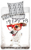 dekbedovertrek What's up? junior 140 x 200 cm katoen