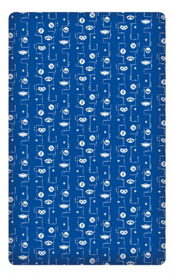 hoeslaken PJ Masks junior 90 x 190 cm katoen blauw