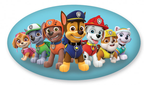 kussen Paw Patrol 48 x 23 cm polyester blauw