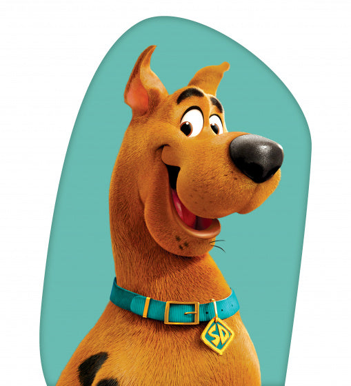 kussen Scooby-Doo 40 cm polyester turquoise/bruin