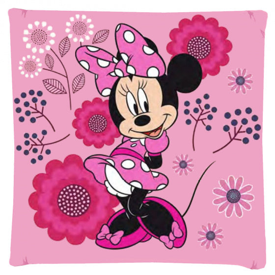 sierkussen Minnie Mouse 40 x 40 cm polyester roze