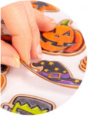 stickervel Happy Halloween 3D papier 12-delig