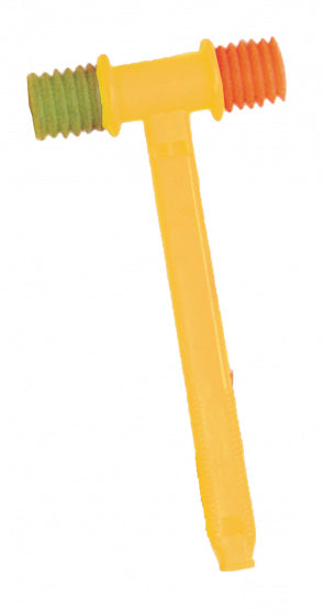 fophamer junior 27 x 15 cm rubber geel