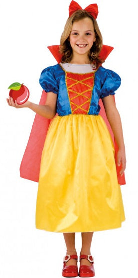 verkleedjurk meisjes polyester geel maat 4 jaar