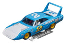 auto Plymouth Superbird "No.2" 14 cm blauw/wit