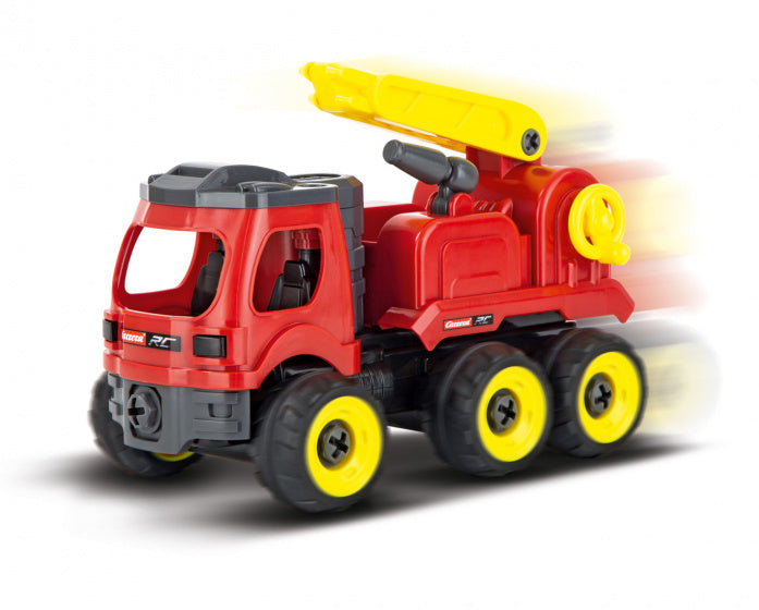 brandweerwagen RC First 25,4 cm rood/geel/zwart