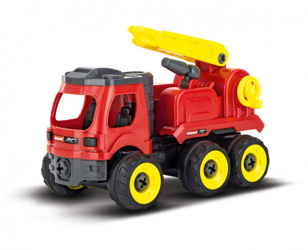 brandweerwagen RC First 25,4 cm rood/geel/zwart