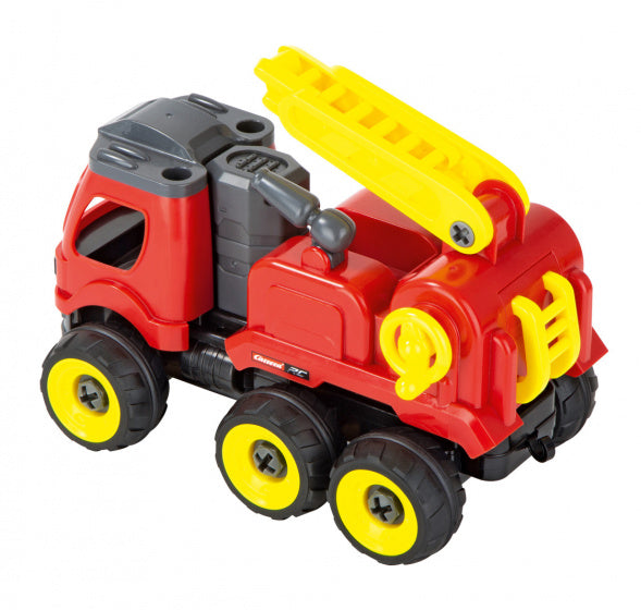 brandweerwagen RC First 25,4 cm rood/geel/zwart