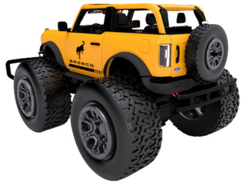 monstertruck RC Ford Bronco junior 40 cm geel 5-delig