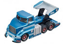 racetruck No. 6 1:32 13,5 x 7 cm blauw/zilver
