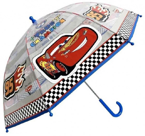 kinderparaplu Cars jongens 45 cm polyester grijs