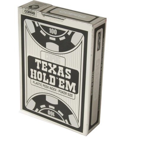 speelkaarten Poker Texas Hold'em zwart