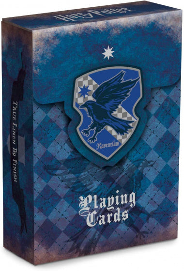 speelkaarten Harry Potter Ravenklauw blauw/zilver