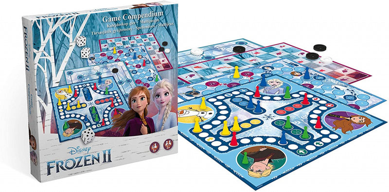 spellendoos Frozen II junior karton 4-delig