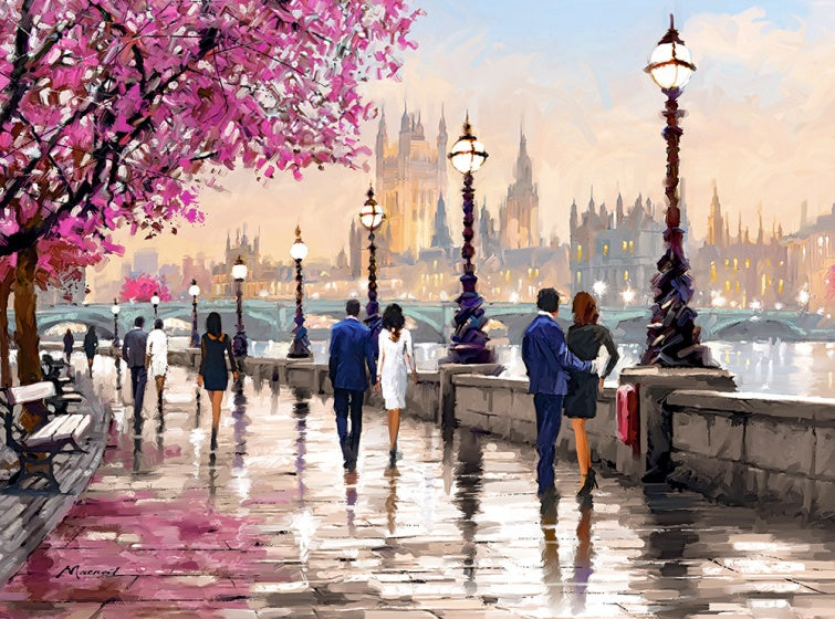 legpuzzel Along the River 2000 stukjes