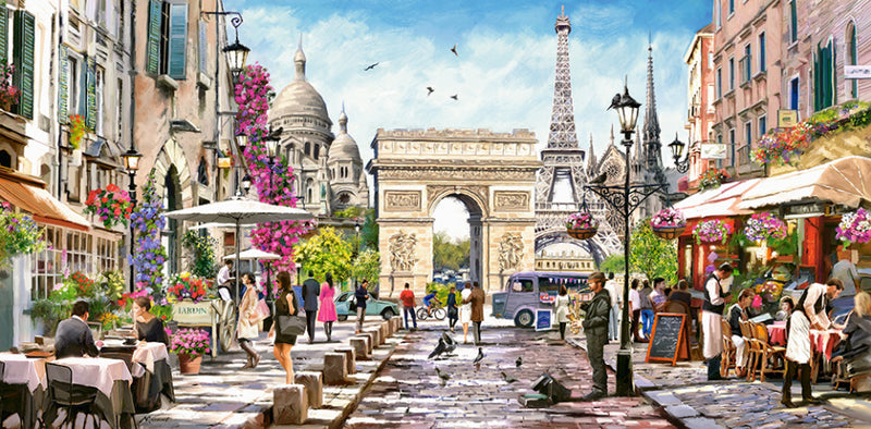 legpuzzel Essence of Paris 138 x 68 cm 4000 stukjes