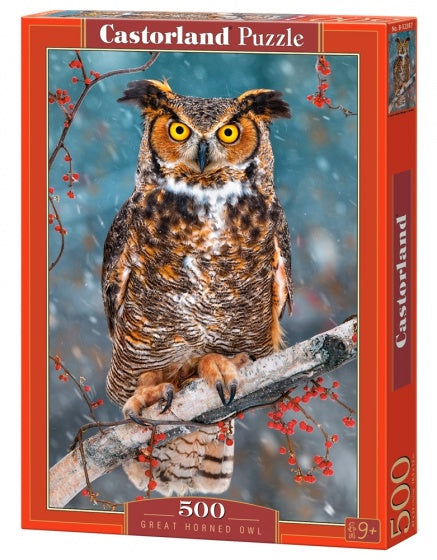 legpuzzel Great Horned Owl 500 stukjes