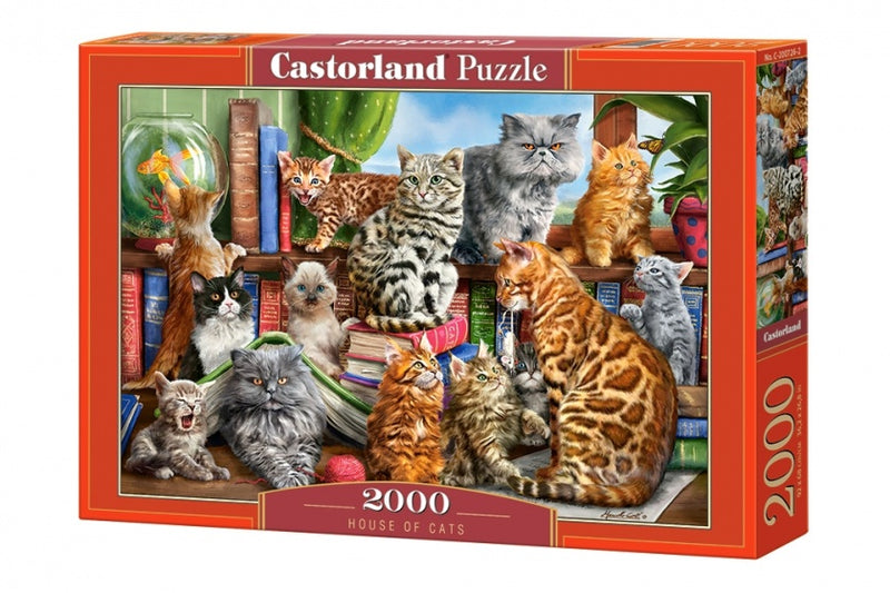 legpuzzel House of Cats 2000 stukjes