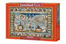 legpuzzel Map of the world 1639 2000 stukjes