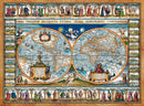 legpuzzel Map of the world 1639 2000 stukjes