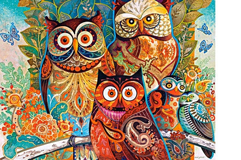 Castorland Legpuzzel Owls, 2000st.
