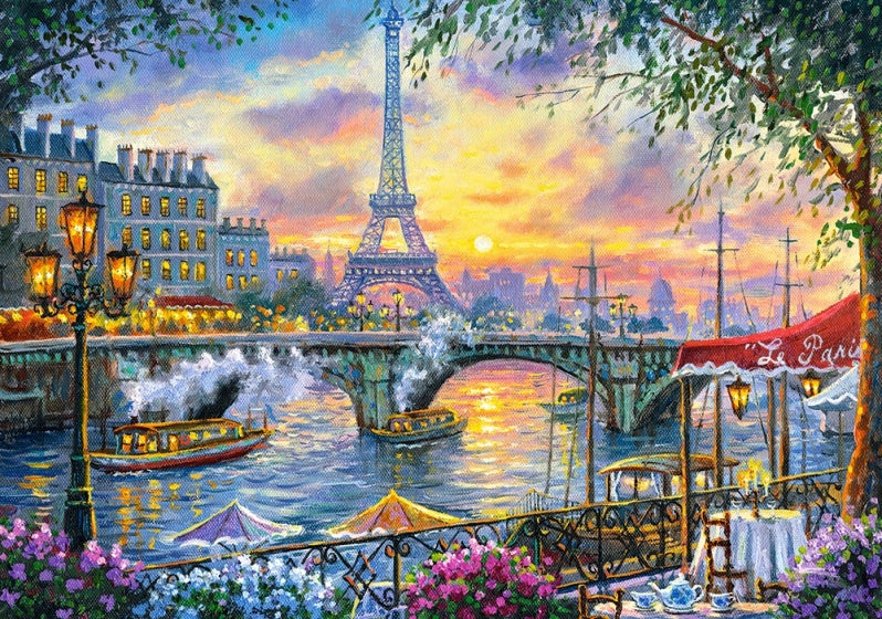 Castorland Legpuzzel Tea Time in Paris, 500st.