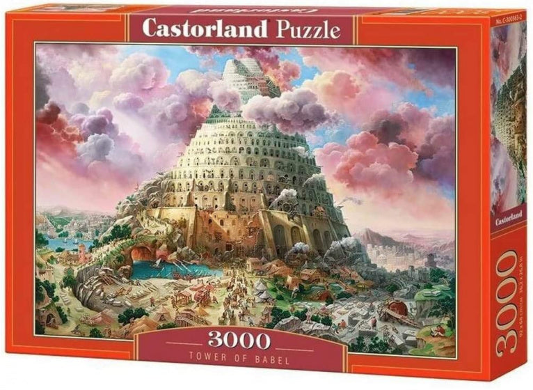 legpuzzel Tower of Babel 3000 stukjes