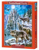 legpuzzel Wolves and Castle 1500 stukjes