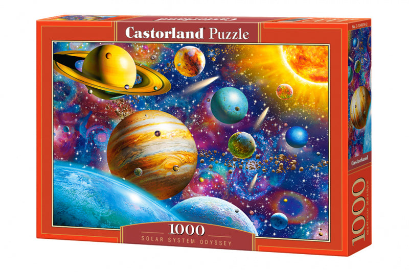 puzzel Solar System Odyssey 68 cm 1000 stukjes