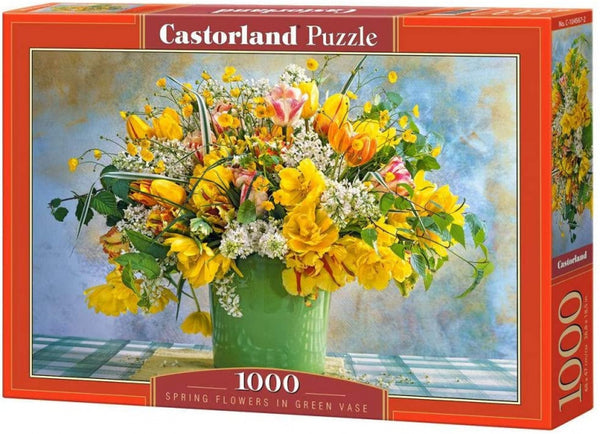 puzzel Spring Flowers 68 cm karton 1000 stukjes