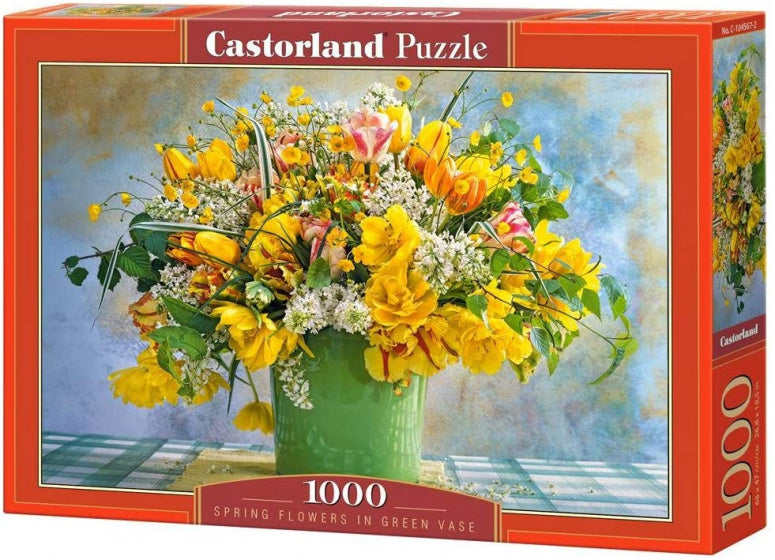 puzzel Spring Flowers 68 cm karton 1000 stukjes