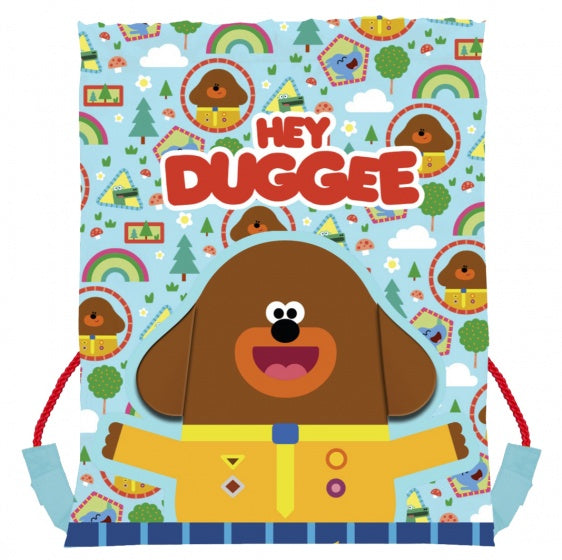 gymtas Hey Duggee junior 30 x 40 cm multicolor