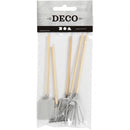 decoratie tuingereedschap 11 cm 5 stuks