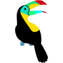 jungledieren TeACH Me 14 - 25 cm karton wit 16 stuks