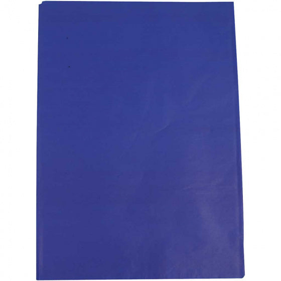 tissuepapier 50 x 70 cm papier donkerblauw 25 stuks