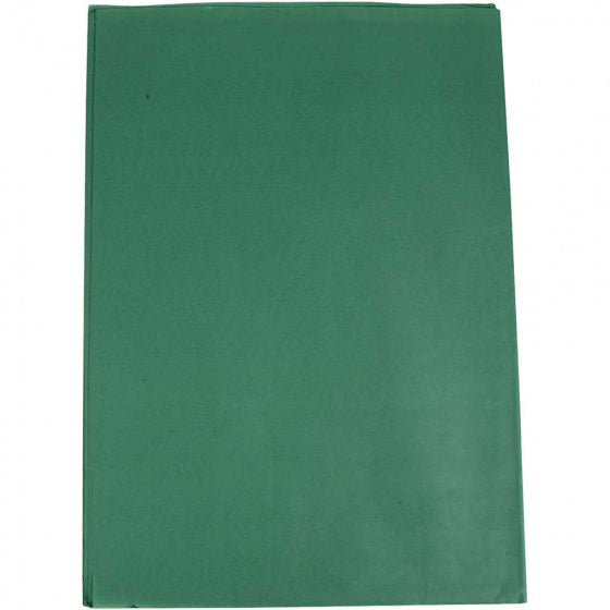 tissuepapier 50 x 70 cm papier donkergroen 25 stuks