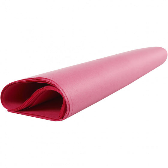 tissuepapier 50 x 70 cm papier roze 25 stuks