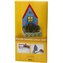 tuinkersbakje huis junior 20 cm karton wit 6 sets